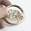 來(lái)圖來(lái)樣定制五金鋅鋁合金標(biāo)牌裝飾品壓鑄件